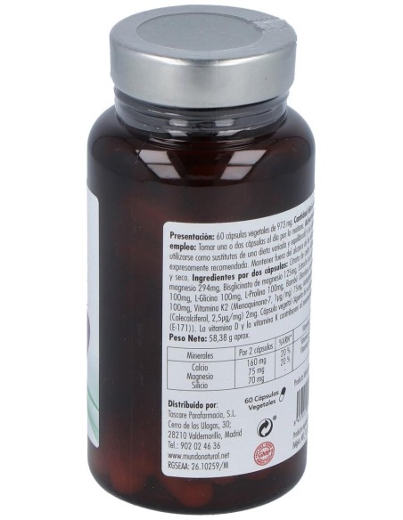 Mundo Natural Osteosan 60 Cap 973 Nmg