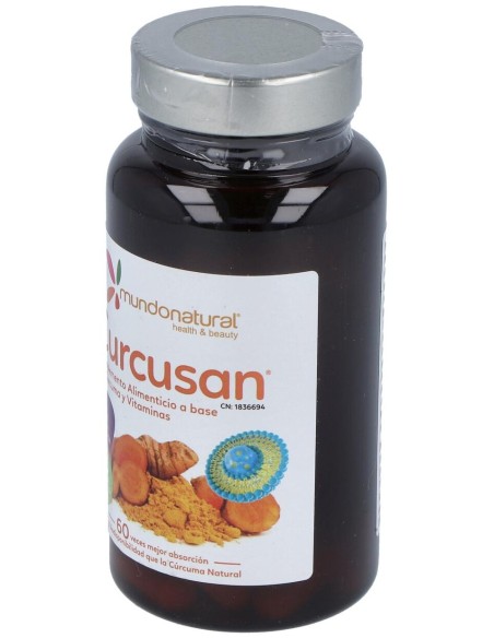 Mundonatural Curcusan 60Caps