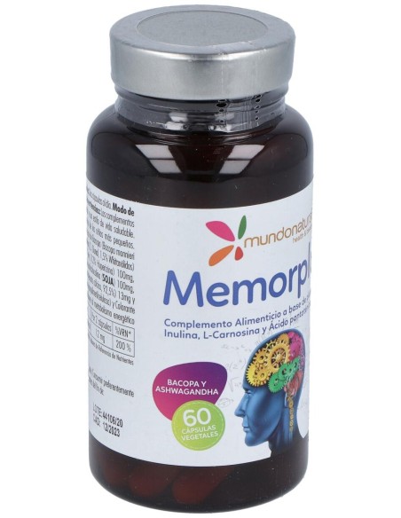 Mundo Natural Memorplus 60 Caps