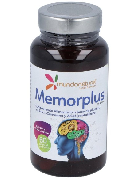 Mundo Natural Memorplus 60 Caps