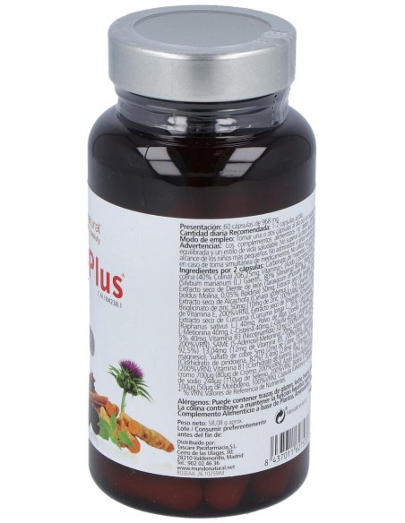 Mundo Natural Depur Plus 60 Capsulas