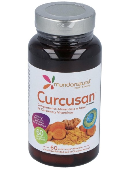 Mundonatural Curcusan 60Caps