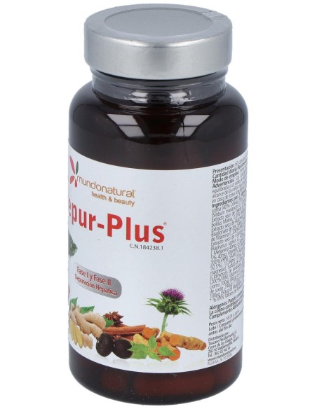 Mundo Natural Depur Plus 60 Capsulas