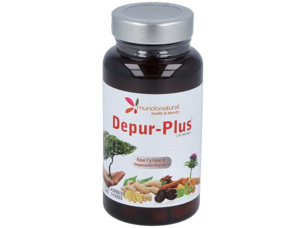 Mundo Natural Depur Plus 60 Capsulas