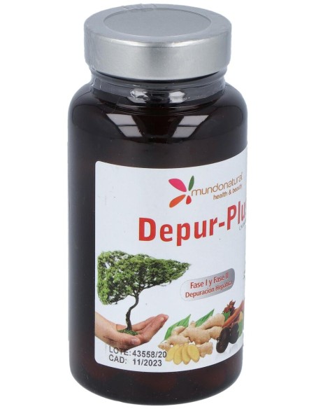 Mundo Natural Depur Plus 60 Capsulas