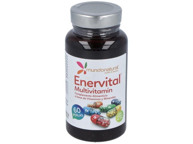 Mundo Natural Enervital Multivitam 60Cap