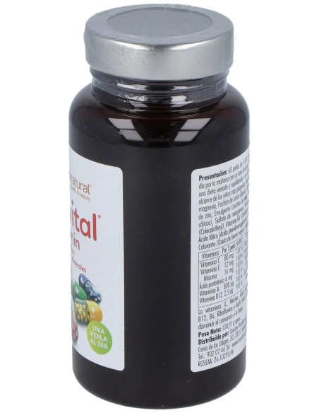 Mundo Natural Enervital Multivitam 60Cap
