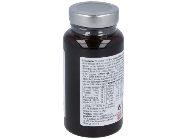 Mundo Natural Enervital Multivitam 60Cap