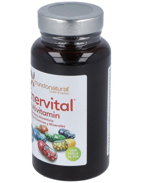 Mundo Natural Enervital Multivitam 60Cap