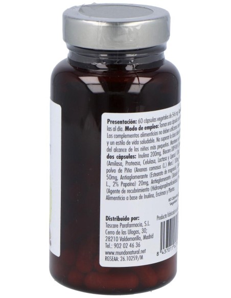 Mundo Natural Gastroenzym 60 Caps