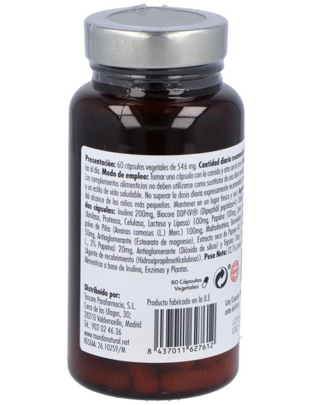 Mundo Natural Gastroenzym 60 Caps