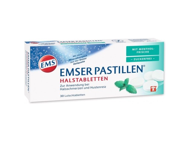 Emser Pastillas Mentol Sin Azúcar 30 pastillas...