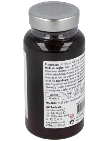 Mundonatural Dermisol 60Caps