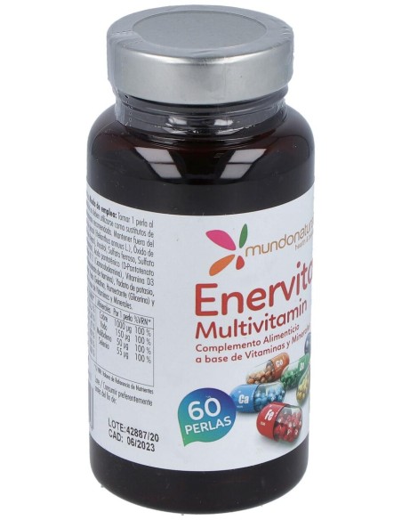 Mundo Natural Enervital Multivitam 60Cap
