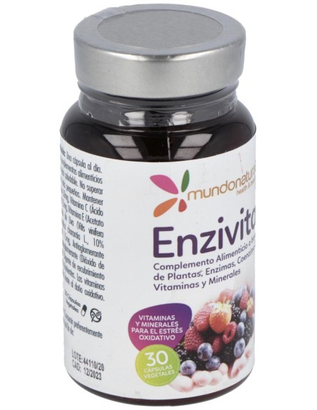 Mundo Natural Enzivita 30 Capsulas