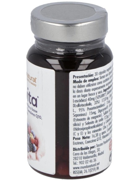 Mundo Natural Enzivita 30 Capsulas