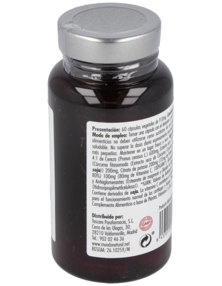 Mundo Natural Uricacid 60 Caps
