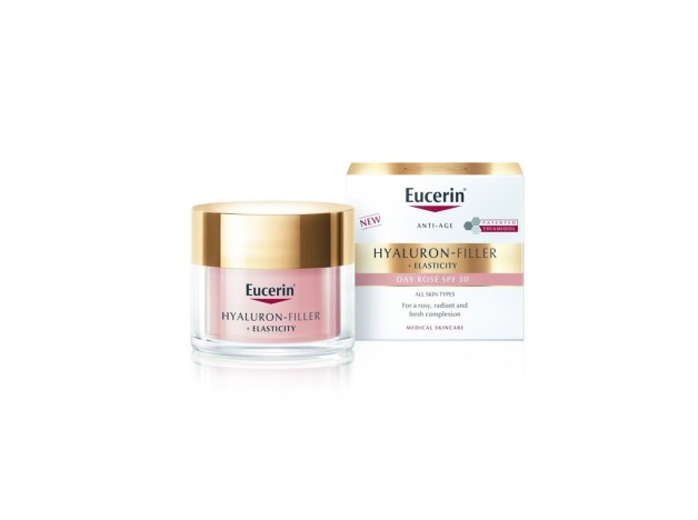Eucerin Hyaluron-Filler + Elasticity Día Rosé SPF 30 50 ml