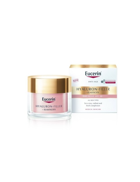 Eucerin Hyaluron-Filler + Elasticity Día Rosé SPF 30 50 ml