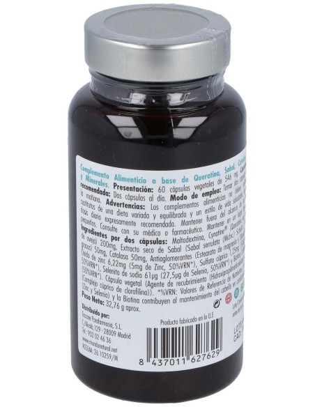 Mundo Natural Enervital Capilar 60 Caps