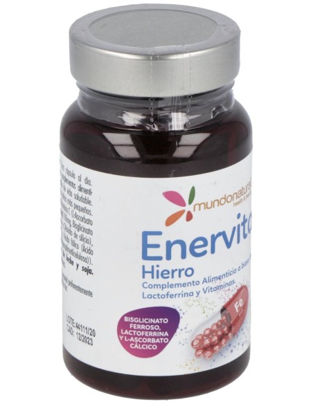 Mundonatural Enervital Hierro 30Caps