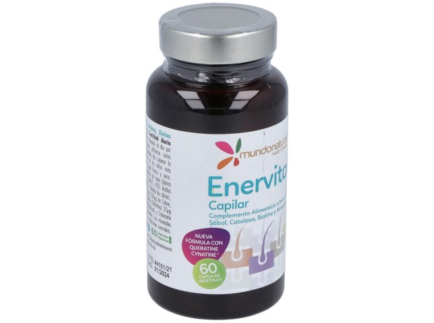 Mundo Natural Enervital Capilar 60 Caps