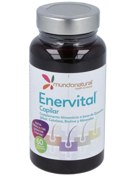 Mundo Natural Enervital Capilar 60 Caps