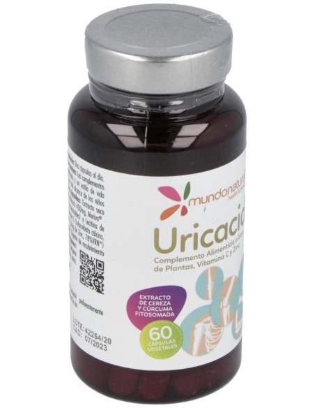 Mundo Natural Uricacid 60 Caps