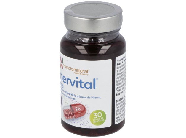 Mundonatural Enervital Hierro 30Caps