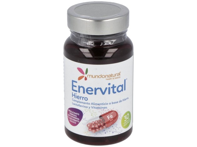 Mundonatural Enervital Hierro 30Caps