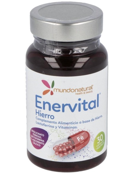 Mundonatural Enervital Hierro 30Caps