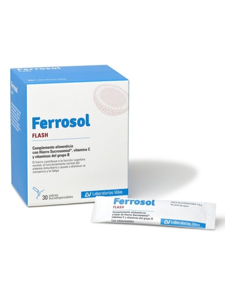 Ferrosol Flash 30 Sobres Bucodispersable