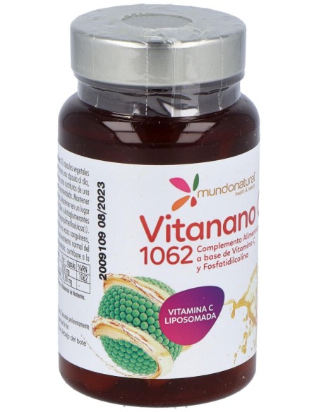 Mundonatural Vitanano C 1062 Liposomada 30Caps