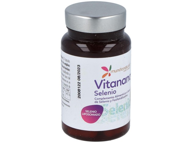 Mundo Natural Vitanano Liposomado Selenio 30Caps