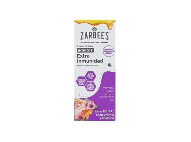 Zarbee's Adultos Extra Inmunidad Jarabe 120 ml