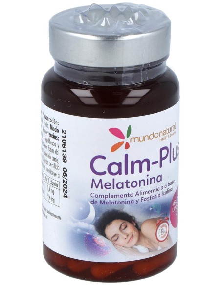 Calm Plus Melatonina 30Cap.
