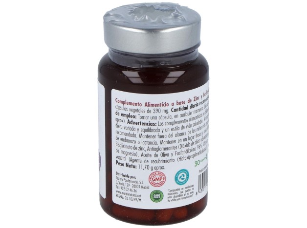 Mundonatural Vitanano Zinc Liposomado 30Caps