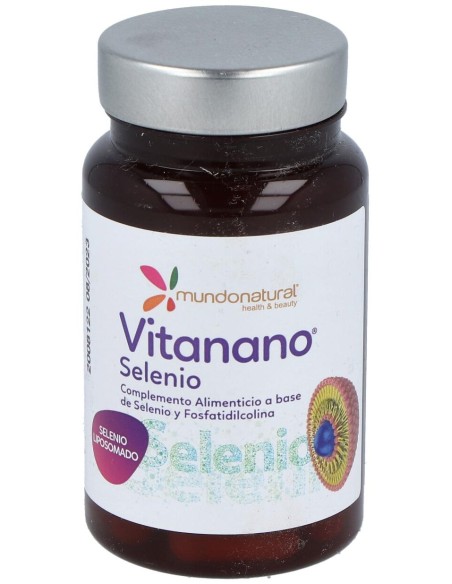 Mundo Natural Vitanano Liposomado Selenio 30Caps