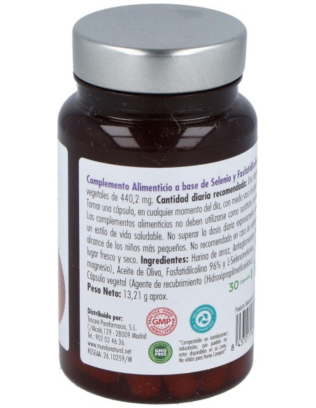 Mundo Natural Vitanano Liposomado Selenio 30Caps