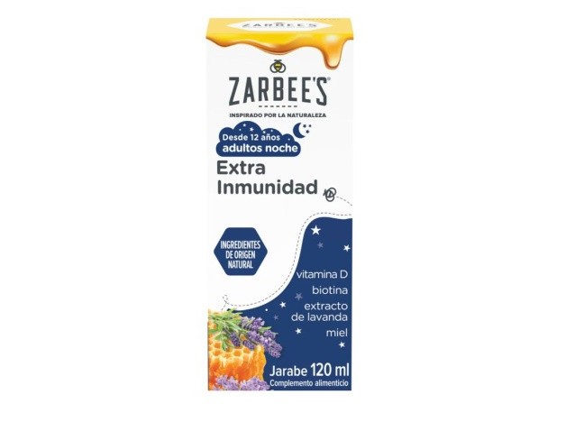 Zarbee's Adultos Noche Extra Inmunidad Jarabe 120 ml