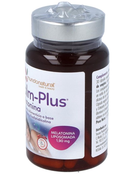 Calm Plus Melatonina 30Cap.