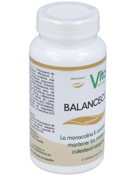 Vital Ballance Balancecol, 60 Cápsulas