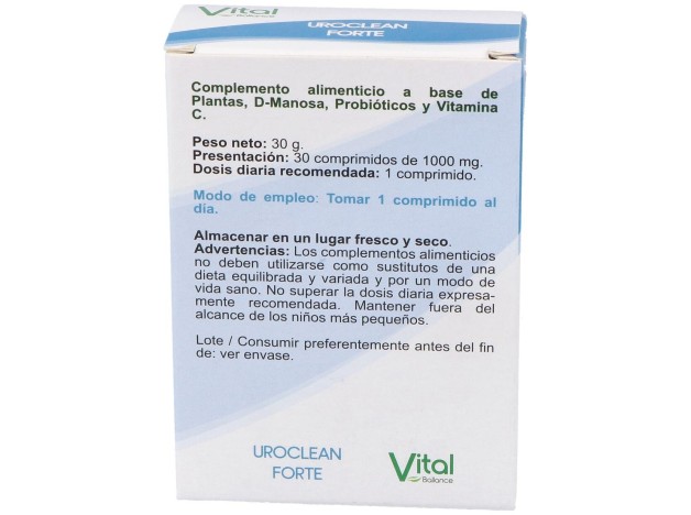 Vital Ballance Uroclean Forte 30Comp