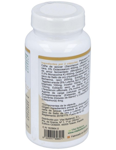 Vital Ballance Balancecol, 60 Cápsulas
