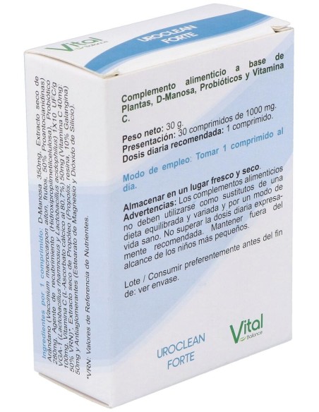Vital Ballance Uroclean Forte 30Comp