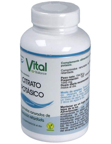 Citrato De Potasio 100Comp.