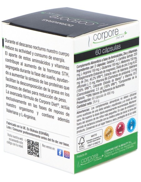 Corpore Diet Dormigras 60 Cáps