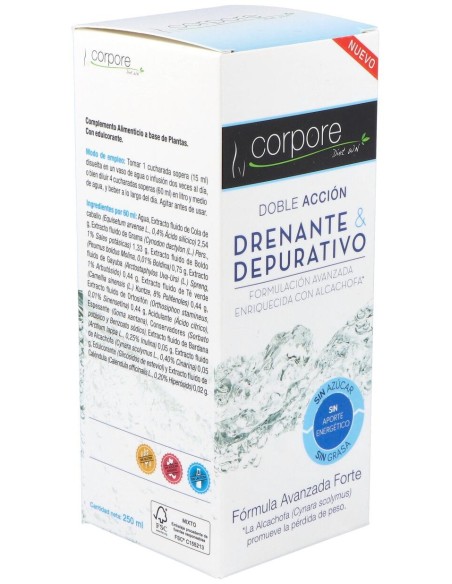 Corpore Diet Drenante %26 Depurativo 250 Ml