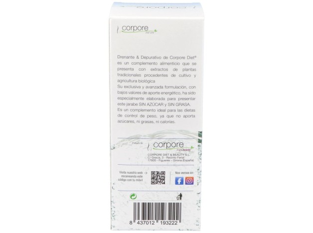 Corpore Diet Drenante %26 Depurativo 250 Ml
