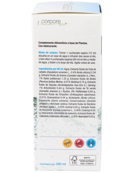Corpore Diet Drenante %26 Depurativo 250 Ml